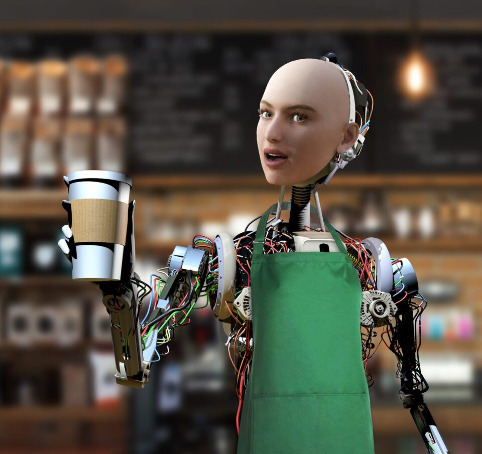 Τα εστιατόρια και καφέ στρέφονται στα ρομπότ λόγω έλλειψης προσωπικού