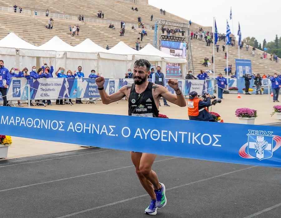 Ο Κωνσταντίνος Γκελαούζος, «Πρεσβευτής» του Arla PROTEIN, ξεπέρασε τον εαυτό του στον Αυθεντικό Μαραθώνιο της Αθήνας 2021