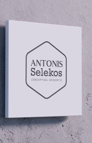 Η νέα εταιρική ταυτότητα Antonis Selekos Conceptual Desserts από τη fourletter