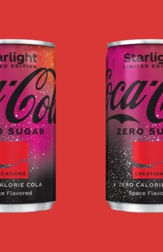 H Coca-Cola δημιουργεί νέες γεύσεις και ξεκινά με το Starlight – με γεύση από το σύμπαν