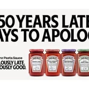 H Heinz ζητάει συγγνώμη στην καμπάνια για το νέο προϊόν της – αλλά δεν πρωτοτυπεί