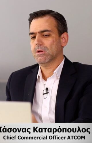 Ιάσονας Καταρόπουλος &#8211; Chief Commercial Officer ATCOM | “Η ATCOM έχει μεγάλο βάθος γνώσης σε ευρύ φάσμα υπηρεσιών με πάρα πολλά χρόνια εμπειρίας”