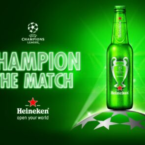H καμπάνια της χορηγού της UEFA Heineken, για να διορθώσει τις στατιστικές στο ποδόσφαιρο