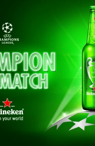 H καμπάνια της χορηγού της UEFA Heineken, για να διορθώσει τις στατιστικές στο ποδόσφαιρο