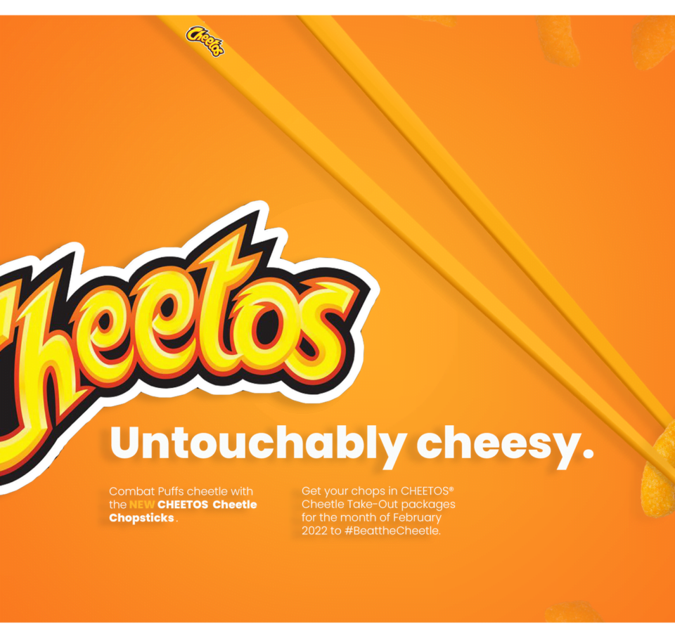 Η Cheetos προ(σ)καλεί τους πελάτες της να φάνε την σκόνη της