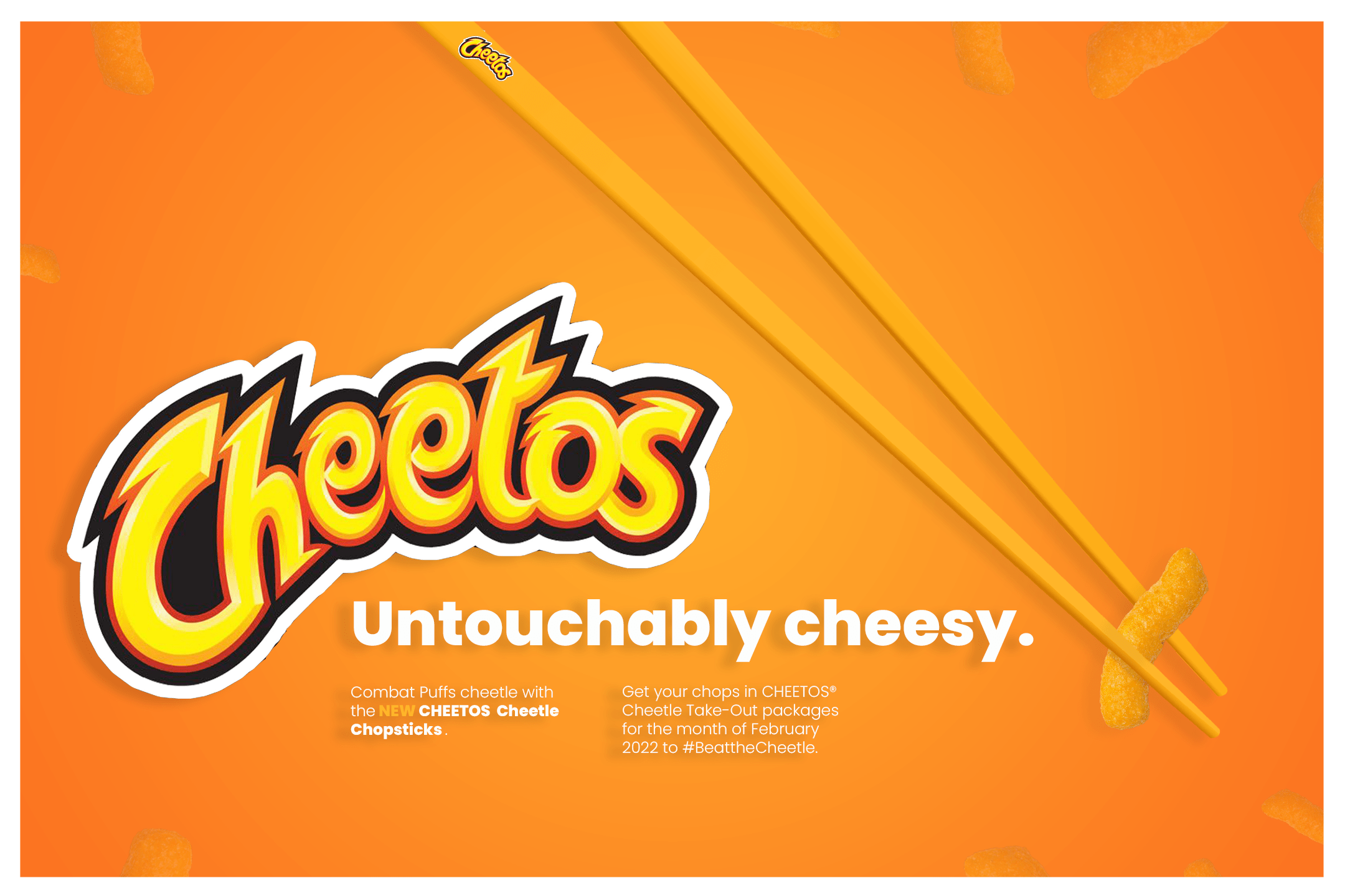 Η Cheetos προ(σ)καλεί τους πελάτες της να φάνε την σκόνη της