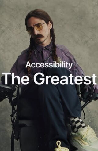 Για την Apple οι άνθρωποι με αναπηρία δεν είναι αόρατοι