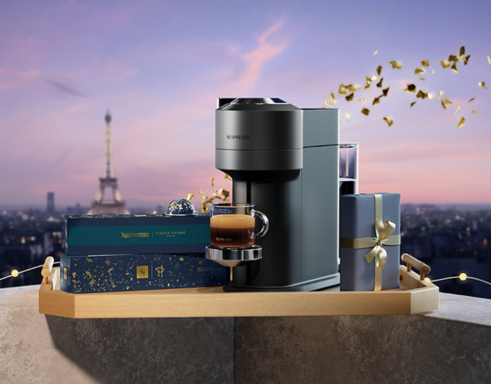 H Nespresso συνεργάζεται με το διάσημο Γάλλο pastry chef Pierre Hermé δημιουργώντας μια εορταστική συλλογή νέων καφέδων!