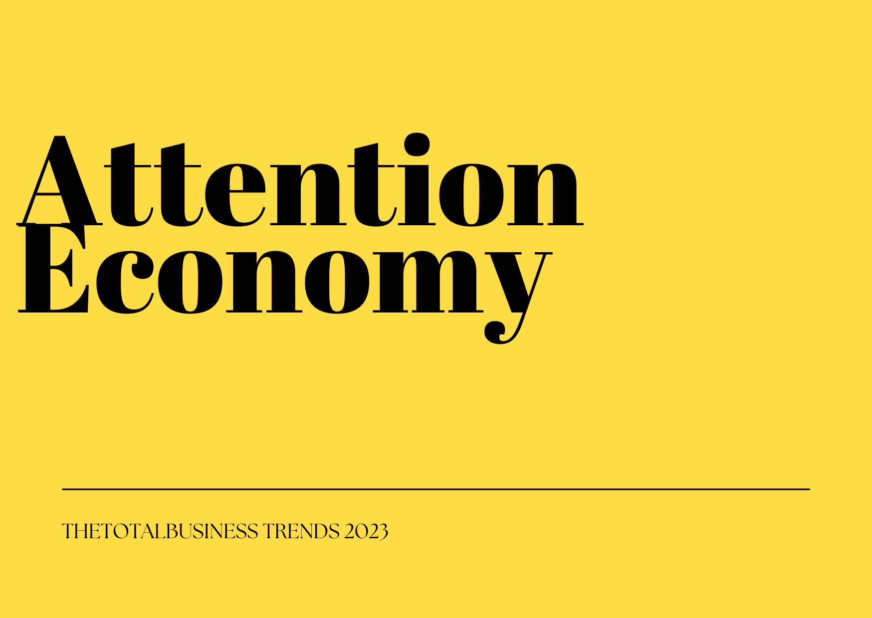 Trends 2023 | Οικονομία της προσοχής
