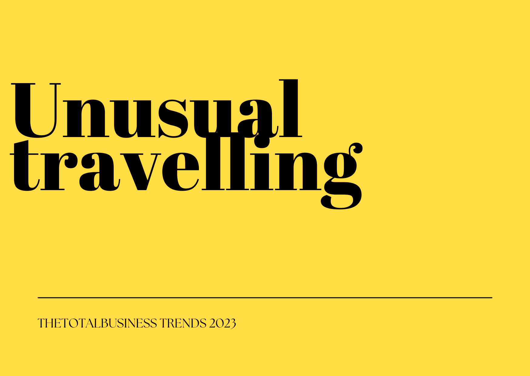 Trends 2023 | Τα ταξίδια γίνονται &#8220;no-normal&#8221;