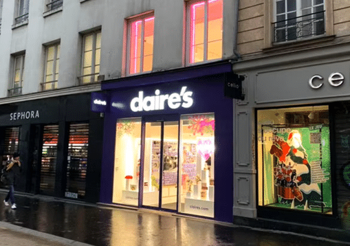 Τα Claire&#8217;s απέκτησαν κατάστημα υψηλών προδιαγραφών στο Παρίσι