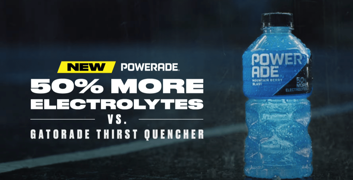 Γιατί η Coca-Cola αποσύρει διαφημίσεις του Powerade;