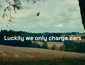 Campaign of the Day: Luckily we only charge cars