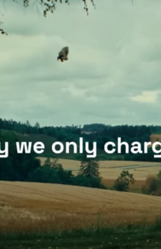 Campaign of the Day: Luckily we only charge cars