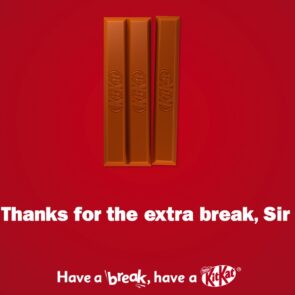 Campaign of the Day: Thanks for the extra break, Sir