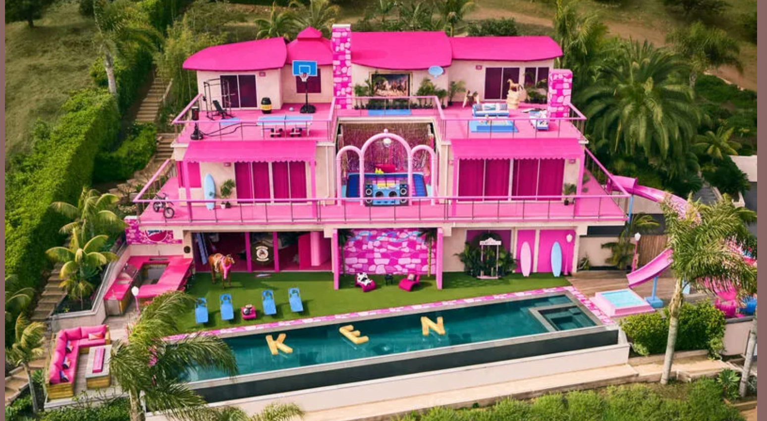 Trending Now: All-Pink Life-Size Dollhouses