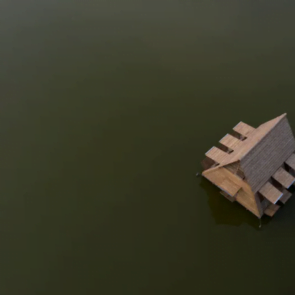 Trending Now: Floating Bamboo Houses