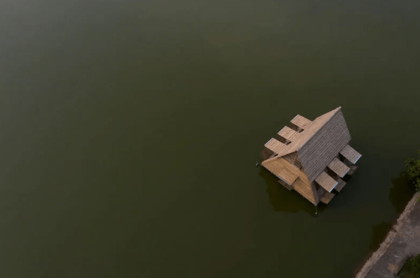 Trending Now: Floating Bamboo Houses