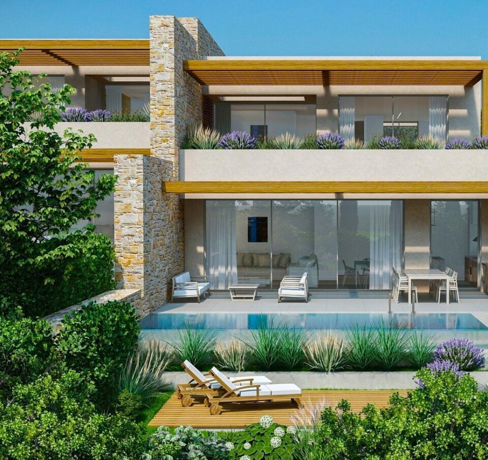 Οι κατοικίες και βίλες στο Costa Navarino