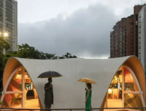 Trending Now: Biodegradable 3D-Printed Pop-Up Cafes