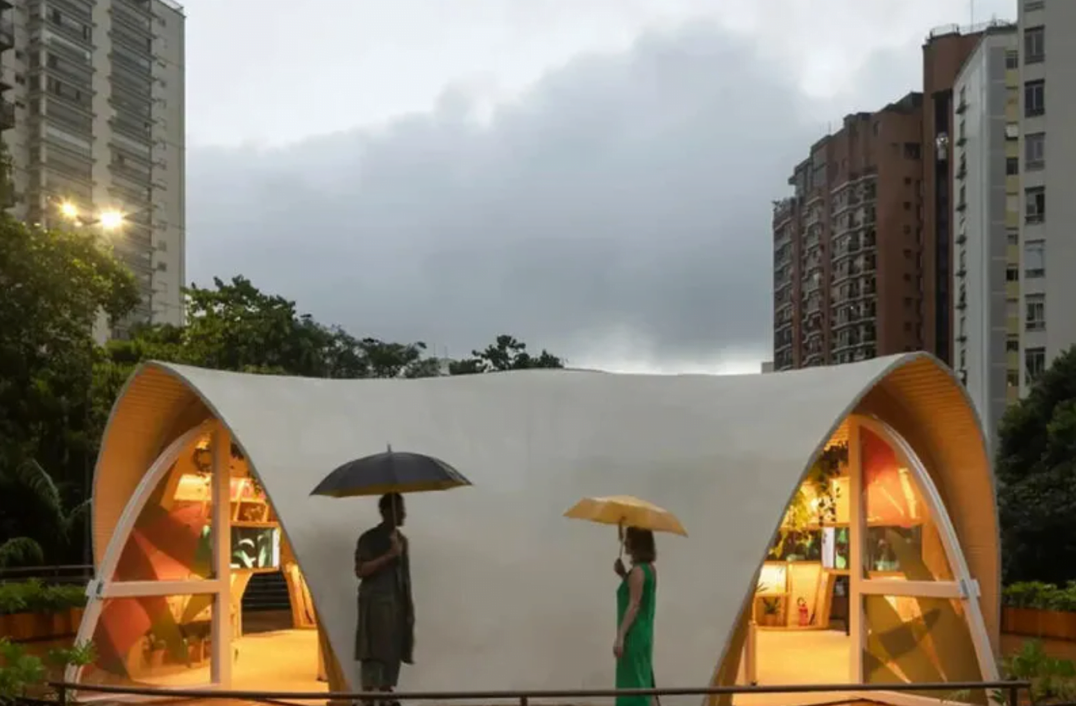 Trending Now: Biodegradable 3D-Printed Pop-Up Cafes