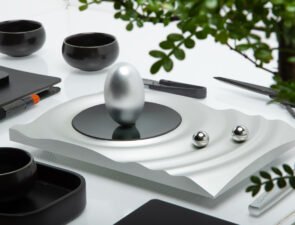 Trending Now: A revolutionary meditation spinner brings a Zen garden to our desk