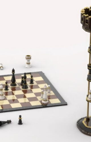 Trending Now: Tower Chess LEGO