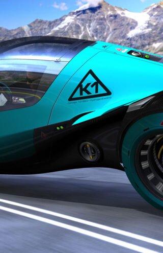 Trending Now: Four-wheeled futuristic electric-hydrogen hybrid bike