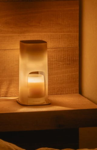 Trending Now: A candle warmer with halogen lamp makes your self-care routine more relaxing