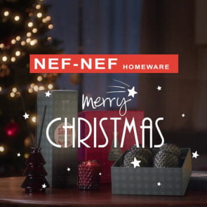 Νέα χριστουγεννιάτικη καμπάνια από τη Nef-Nef Homeware