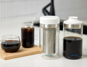 Trending Now: Brew perfect cold-brew coffee in your fridge with this gorgeous all-in-one glass carafe