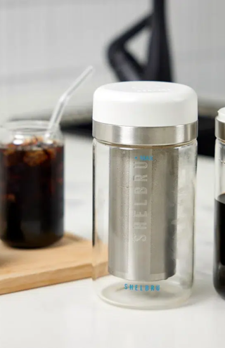 Trending Now: Brew perfect cold-brew coffee in your fridge with this gorgeous all-in-one glass carafe