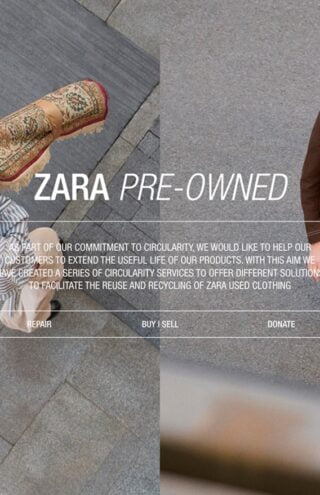Η ZARA λανσάρει στην Ελλάδα το Pre-Owned, την καινοτόμο πλατφόρμα για να βοηθήσει τους πελάτες της να παρατείνουν τη ζωή των ενδυμάτων της