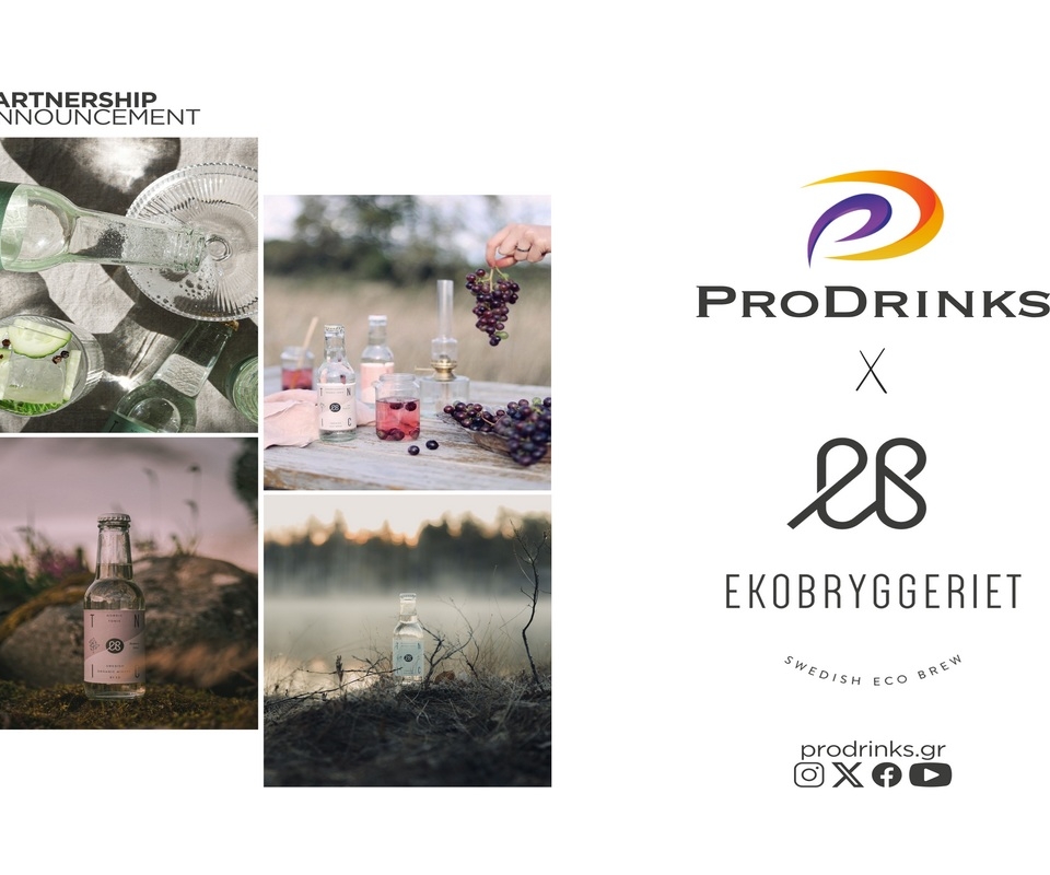 Νέα συνεργασία της PRODRINKS με την εταιρεία Ekobryggeriet