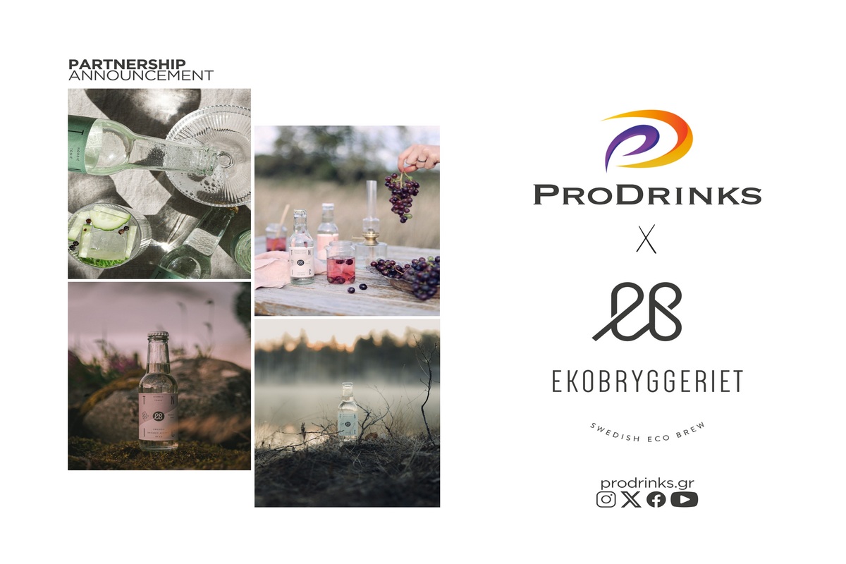 Νέα συνεργασία της PRODRINKS με την εταιρεία Ekobryggeriet