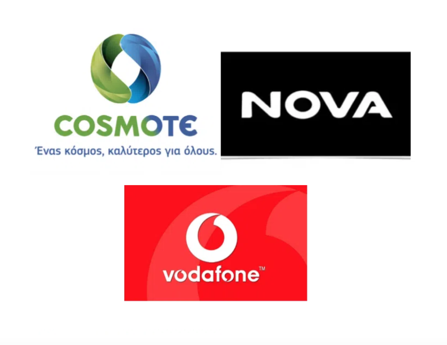 OTE-Nova-Vodafone: Το στοίχημα σε οπτικές ίνες, 5G και συνδρομητική τηλεόραση