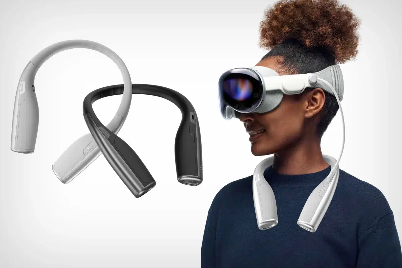 Trending Now: Revolutionary Neck-Worn Power Bank for Enhanced XR Device Usage