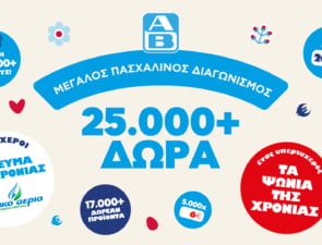 ΑΒ Βασιλόπουλος: Μεγάλος διαγωνισμός «Σπάσε αβγά και κέρδισε» με πάνω από 25.000 δώρα