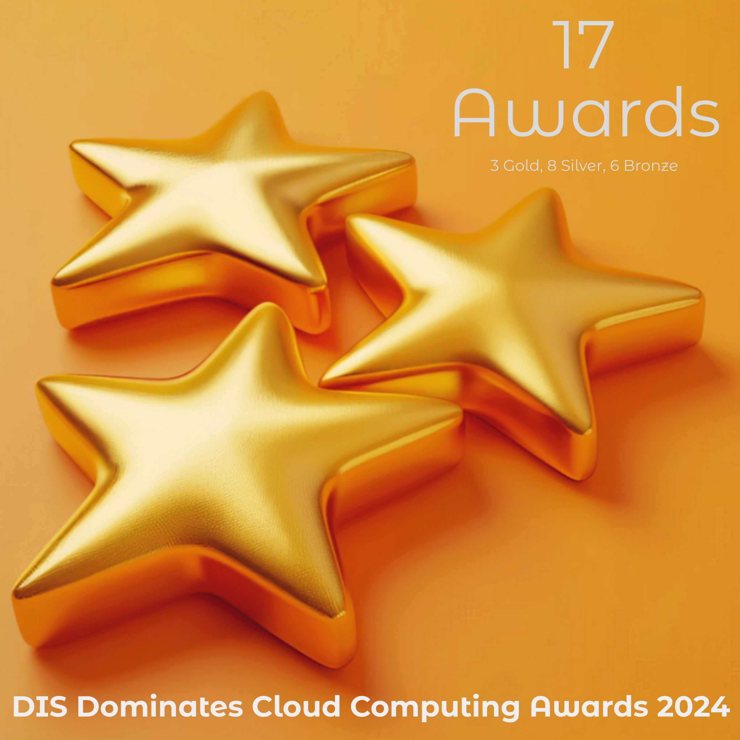 Η DIS κερδίζει 17 βραβεία στα Cloud Computing Awards 2024