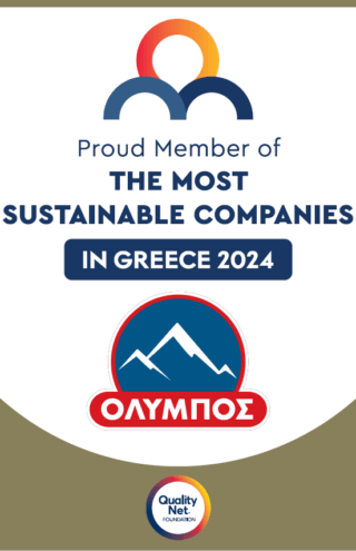 Η ΟΛΥΜΠΟΣ ανάμεσα στις «The Most Sustainable Companies in Greece 2024»