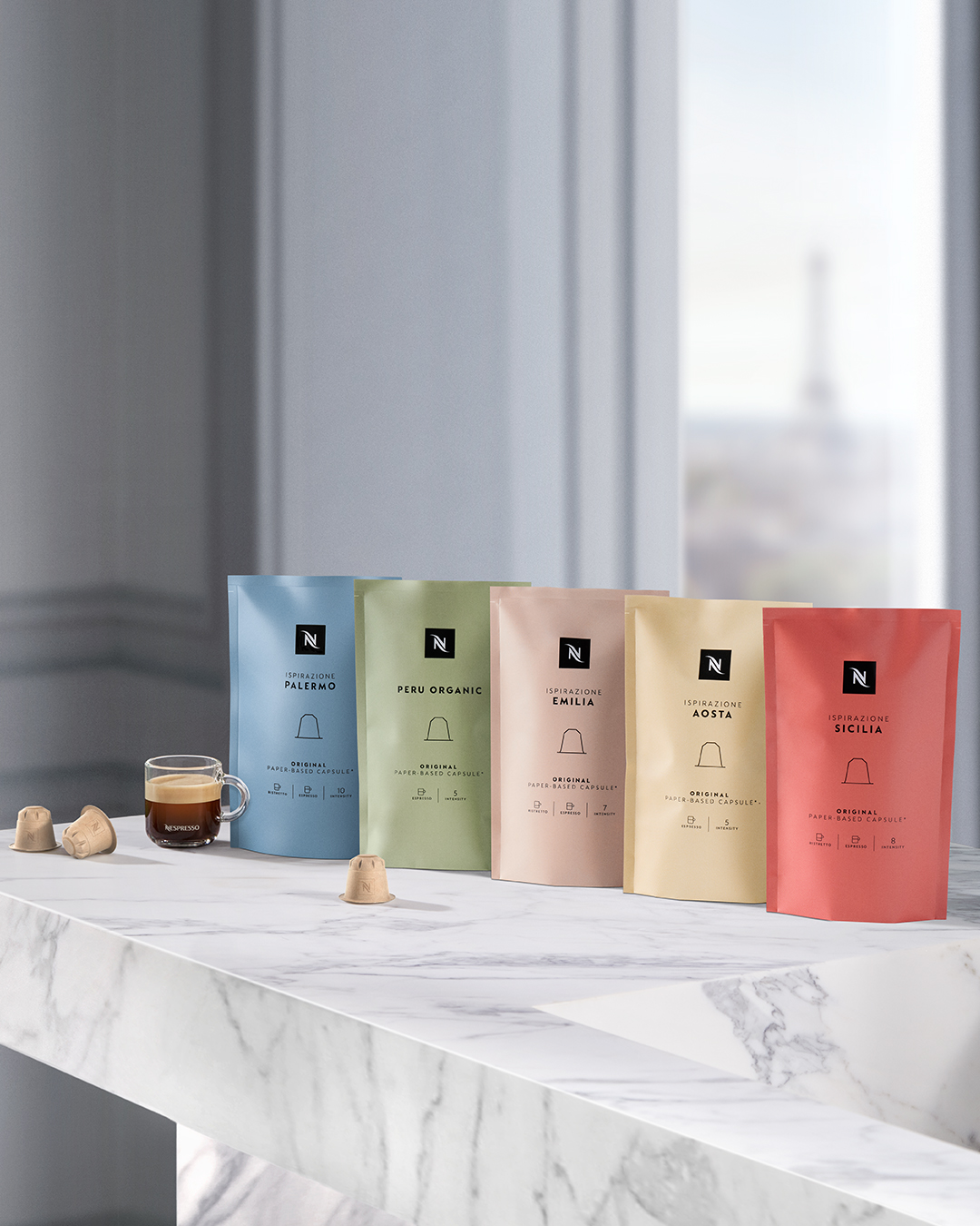 Unforgettable taste now on Paper: Η Nespresso καινοτομεί παρουσιάζοντας μια νέα κάψουλα με βάση το χαρτί!