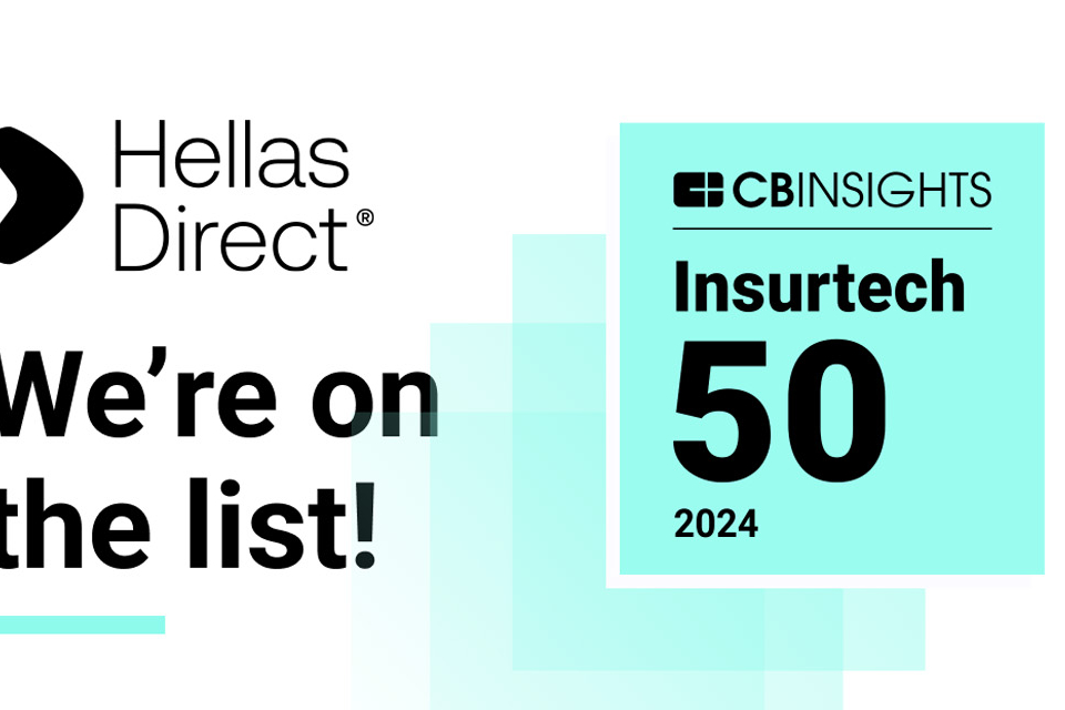 Η Hellas Direct στη λίστα της CB Insights με τις 50 πιο καινοτόμες Insurtech Startups στον κόσμο