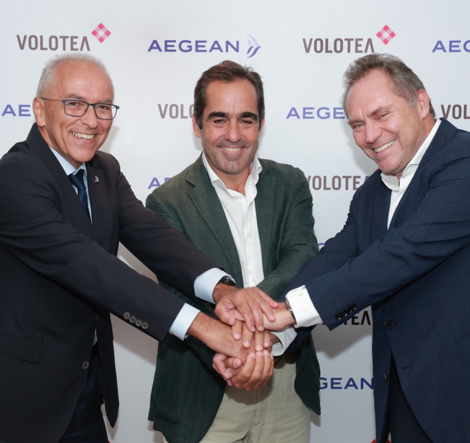 Η AEGEAN ανακοινώνει επένδυση στη Volotea ύψους €25 εκατ.