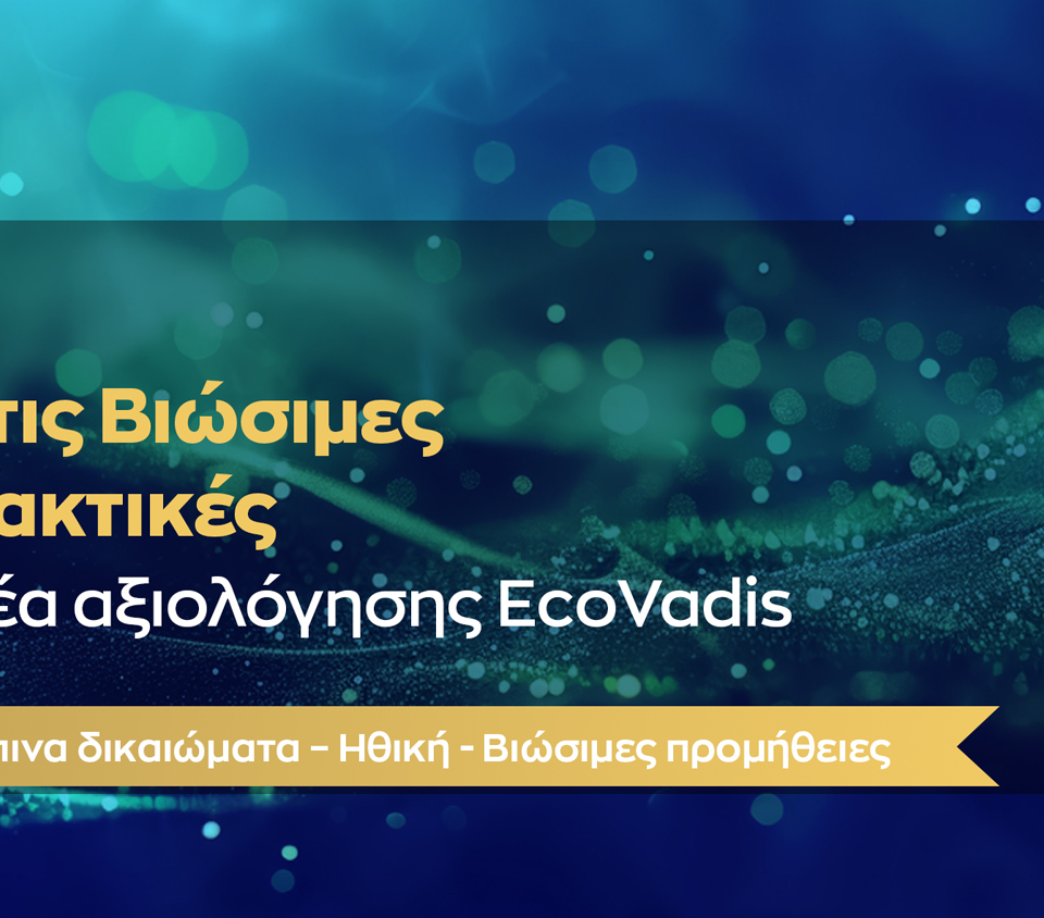 Χρυσό βραβείο από EcoVadis στη Sunlight Group για τις βιώσιμες επιχειρηματικές πρακτικές της
