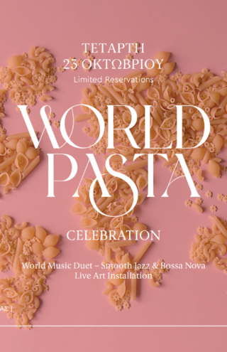 FineBeing Curated Events &#8211; World Pasta Celebration at Monte Vista of Regency Casino Mont Parnes