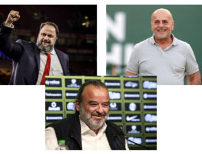 Βαγγέλης, Γιάννης και Μάριος από τη θάλασσα στο χορτάρι