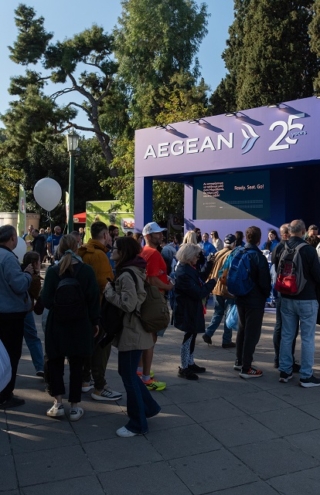 Η AEGEAN στήριξε και φέτος τον 41ο Αυθεντικό Μαραθώνιο της Αθήνας, τη μεγάλη γιορτή του αθλητισμού, του τουρισμού και της πόλης