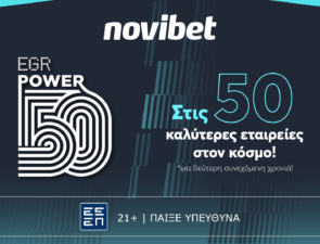 Novibet: Στις 50 καλύτερες εταιρείες του κλάδου παγκοσμίως