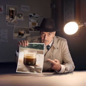 Ο George Clooney γίνεται Detective George  στη νέα τηλεοπτική διαφήμιση της Nespresso