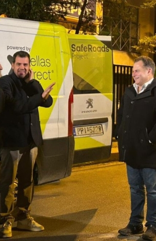 Safe Roads project: Νύχτα στην πόλη με την εκπομπή Traction